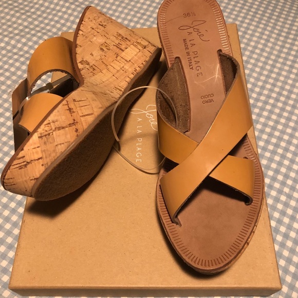 Joie Shoes - Joie nude platform